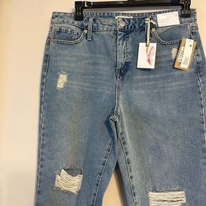 Jessica Simpson Spotlight High Rise Straight Crop Jeans
